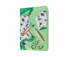 Maxwell & Williams 8-Piece Kids' Pete Cromer Garden Party Apron & Cookie Baking Set - Green