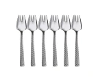 Set of 6 Maxwell & Williams Diamonds Buffet Forks - Silver