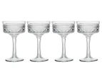 Set of 4 Maxwell & Williams 280mL Speakeasy Coupe Glasses