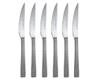 Set of 6 Maxwell & Williams Diamonds Steak Knives - Silver