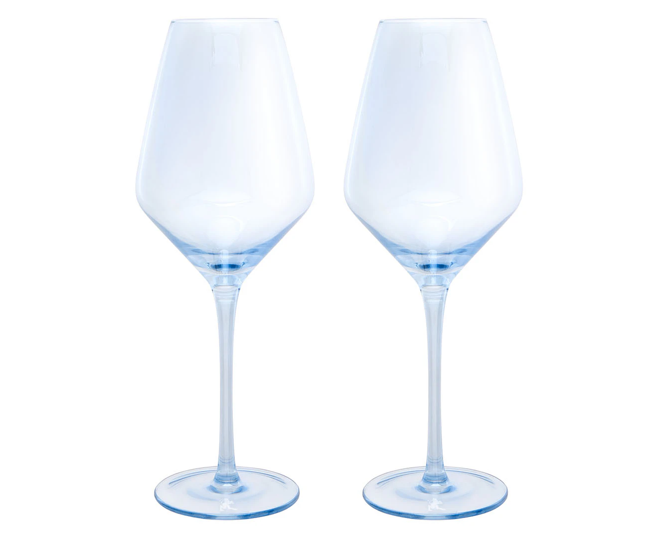 Set of 2 Maxwell & Williams 480mL Glamour Wine Glasses - Blue