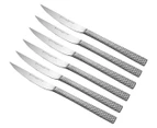 Set of 6 Maxwell & Williams Diamonds Steak Knives - Silver