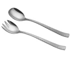 Maxwell & Williams 2-Piece Diamonds Salad Server Set - Silver