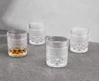 Set of 4 Maxwell & Williams 320mL Speakeasy Whisky Glasses