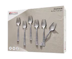 Set of 6 Maxwell & Williams Diamonds Buffet Forks - Silver