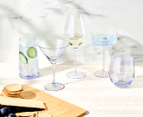 Set of 2 Maxwell & Williams 540mL Glamour Stemless Glasses - Blue