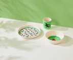 Maxwell & Williams 3-Piece Kids' Pete Cromer Garden Party Dinner Set - Green