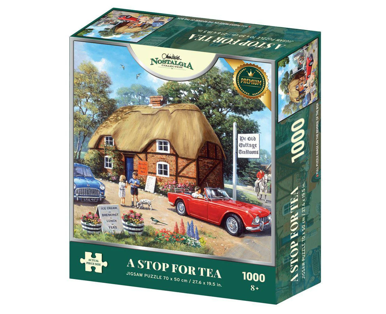 A Stop for Tea Jigsaw Puzzle, 1000 Piece