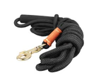 Dog Leash Nylon Extended Strong Load Bearing Capacity Dog Traction Rope with Soft Handle for Walking Training 16.4ft