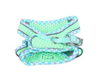 Pet Harness Leash Reflective Adjustable Escape Proof Cat Dog Walking Vest with Traction Rope for Outdoor Mint Green S