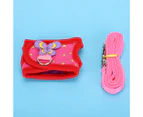 Small Pet Animal Leash Harness Set Chest Strap Traction Vest for Rabbit Hamster Guinea PigRed M