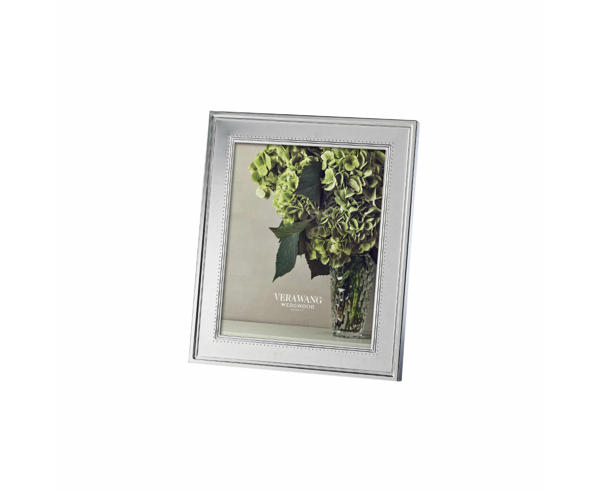 Wedgwood Vera Wang Grosgrain Silver Giftware Frame 20cm x 25cm