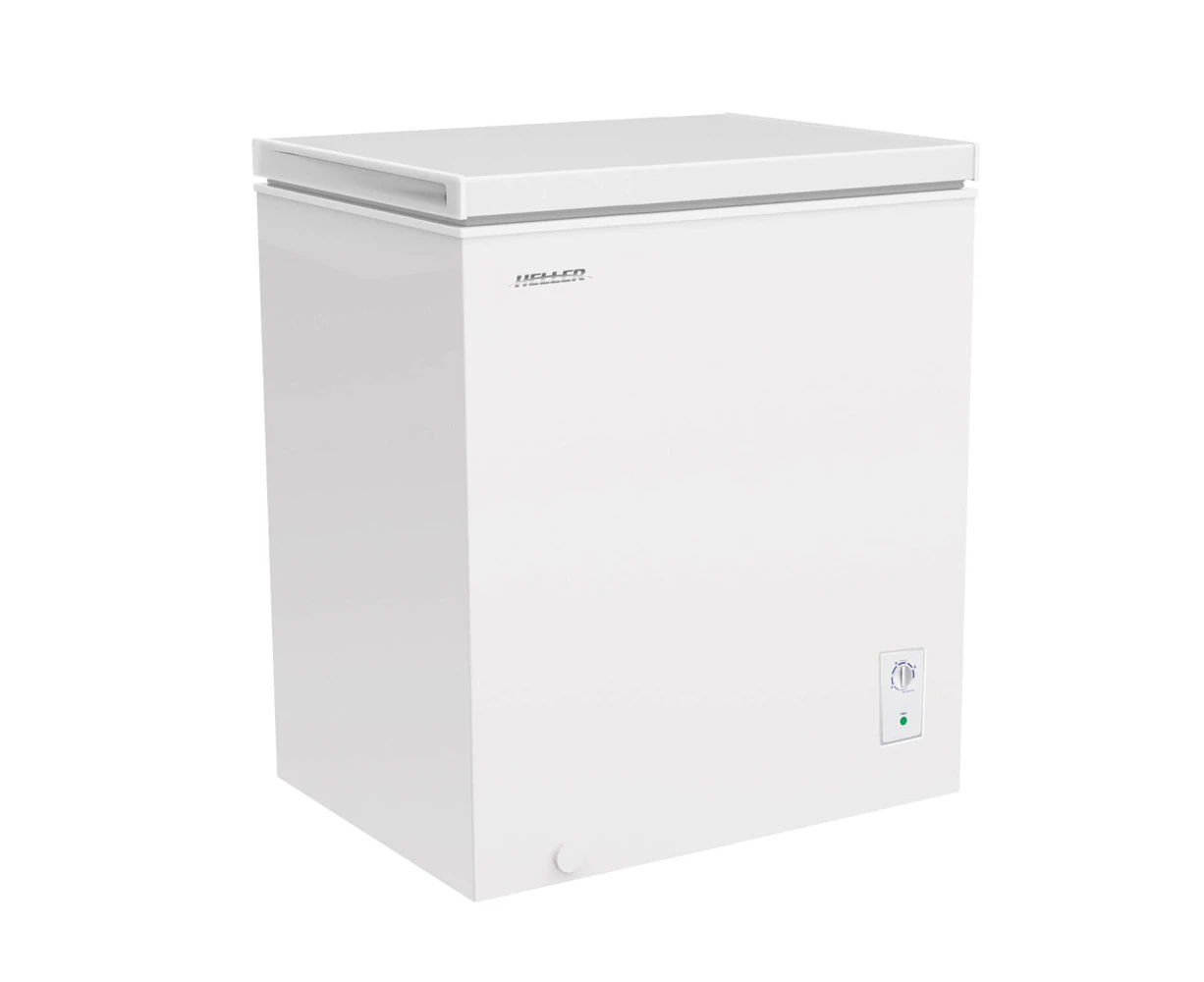 Heller 150L Hybrid Home/Kitchen Chest Food Storage Freezer 63x85cm White