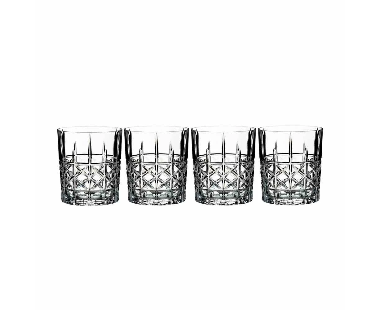 Waterford Marquis  Brady Set of 4 Double Old Fashioned Tumblers