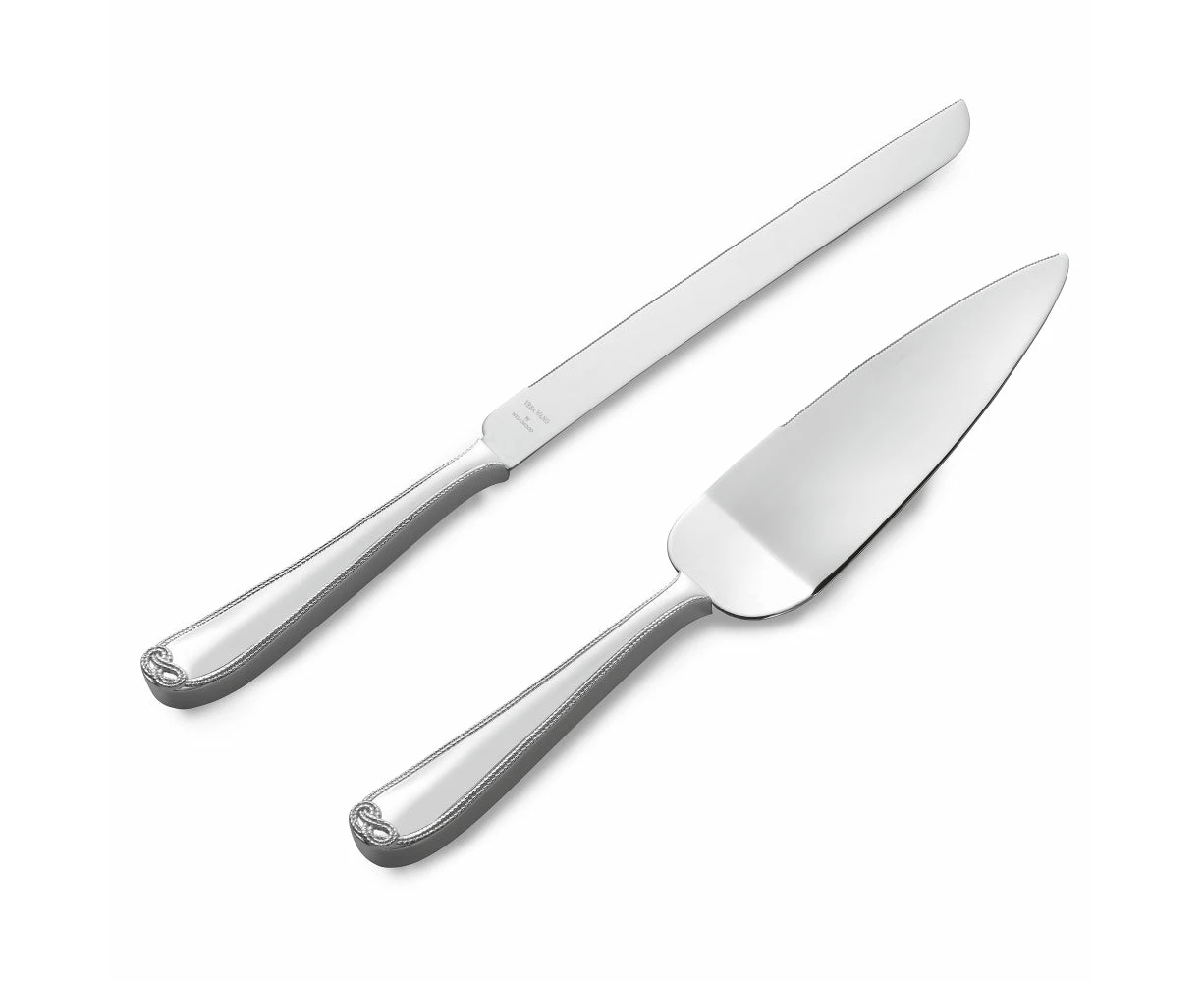 Wedgwood Vera Wang Infinity Cake Knife & Server Set