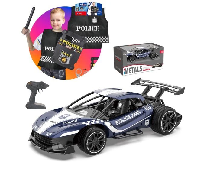 Remote Control Police Car Police Swat Costume Combo