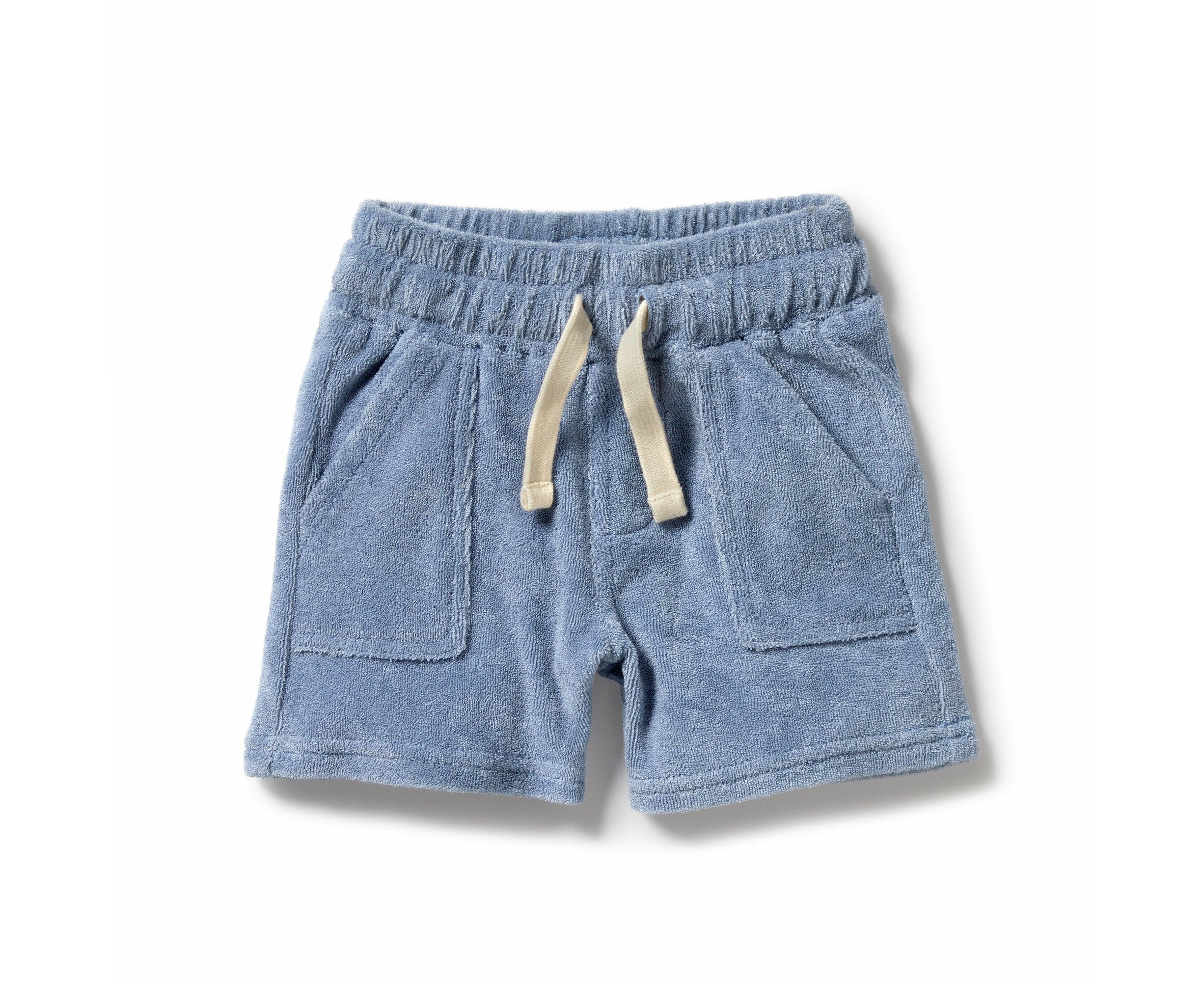 Wilson and Frenchy Organic Terry Short Dusty Blue