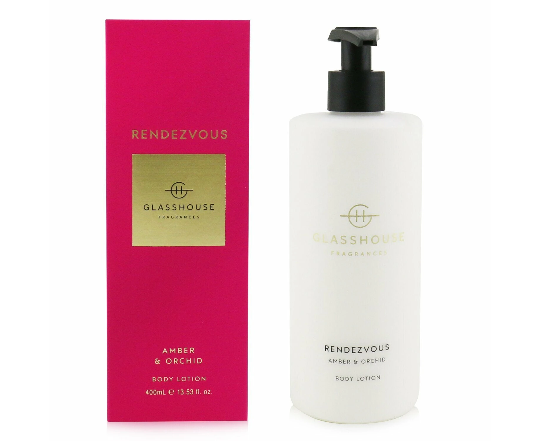 Glasshouse Body Lotion - Rendezvous (Amber & Orchid)  400ml/13.53oz