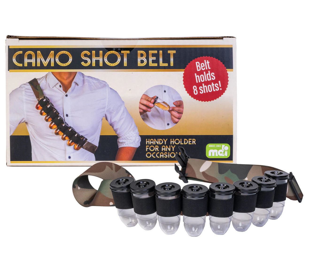 Camo Shot Belt