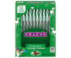 Brachs Wintergreen Candy Canes 12 Pack - 150g