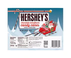 Hersheys Candy Cane Chocolate Mint Flavour 12 Pieces 149g