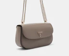 GUESS Daryna Convertible Crossbody Bag - Dark Taupe