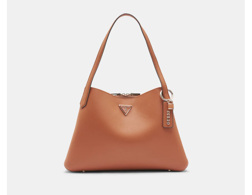 GUESS Sora Girlfriend Carryall Bag - Cognac