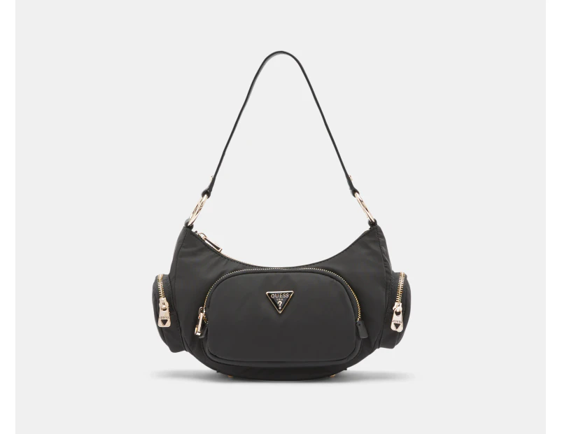 GUESS Eco Gemma Shoulder Bag - Black