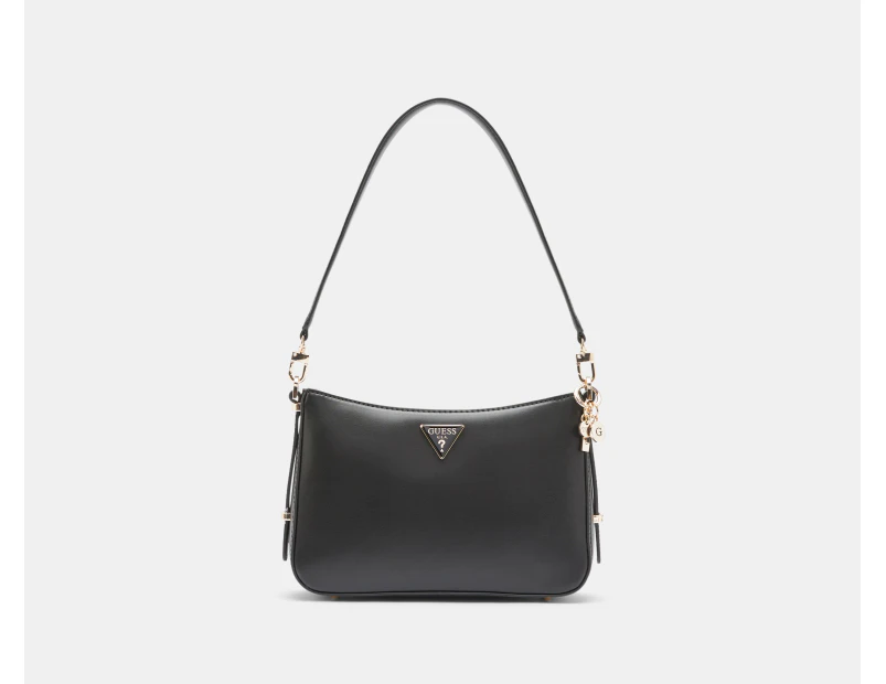 GUESS Daryna Top Zip Shoulder Bag - Black