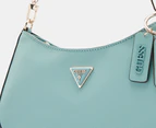 GUESS Noelle Top Zip Shoulder Bag - Teal