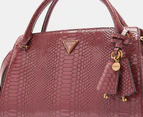 GUESS Annita Girlfriend Satchel Bag - Claret