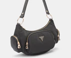 GUESS Eco Gemma Shoulder Bag - Black