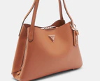 GUESS Sora Girlfriend Carryall Bag - Cognac