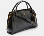 GUESS Annita Girlfriend Satchel Bag - Black