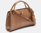 GUESS Annita Girlfriend Satchel Bag - Nutmeg