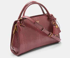 GUESS Annita Girlfriend Satchel Bag - Claret