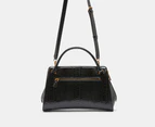 GUESS Annita Girlfriend Satchel Bag - Black