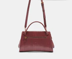 GUESS Annita Girlfriend Satchel Bag - Claret