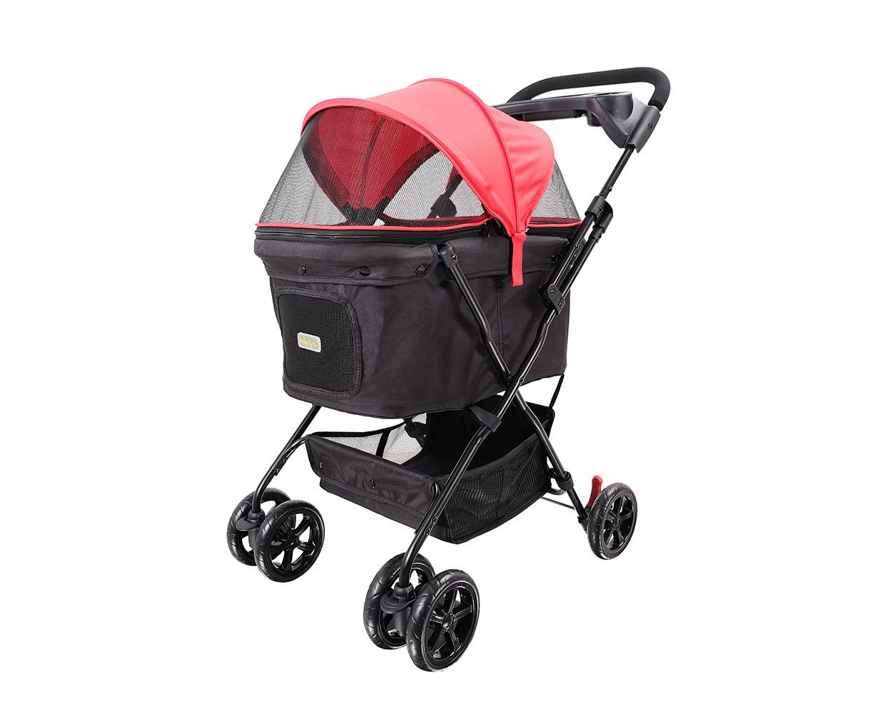 Easy Strolling Pet Buggy (Rouge Red)