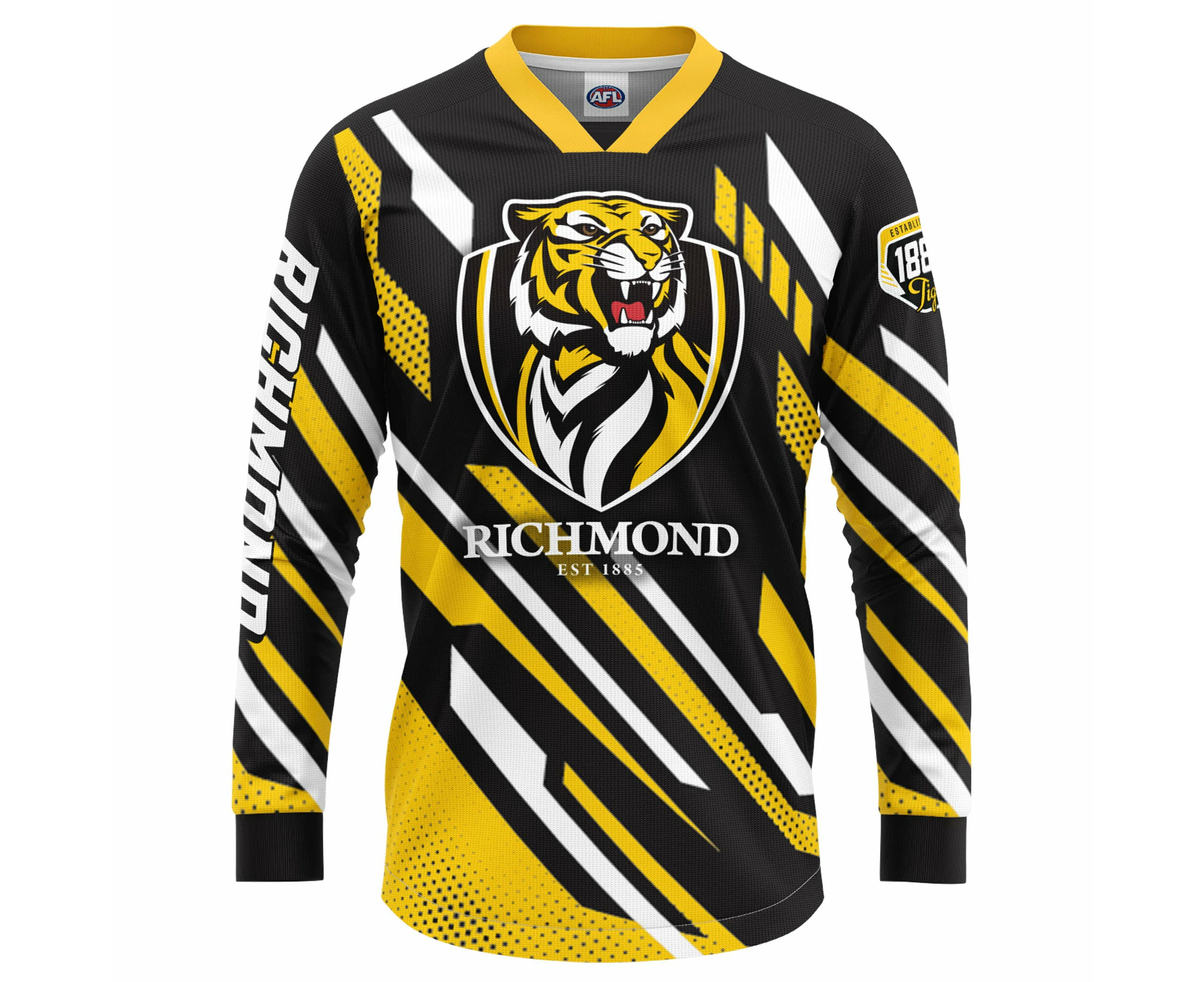 Richmond Tigers AFL Footy Mens Adults Blitz MX Jerseys