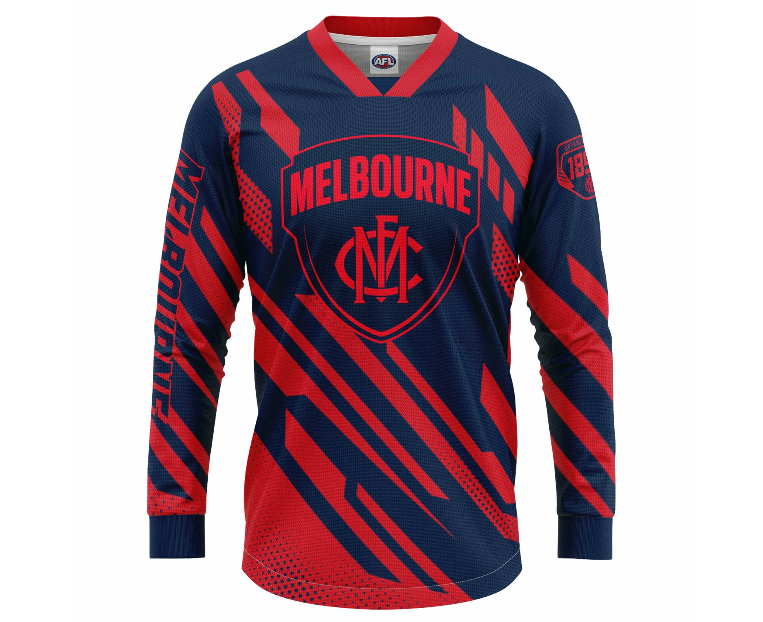 Melbourne Demons AFL Footy Mens Adults Blitz MX Jerseys