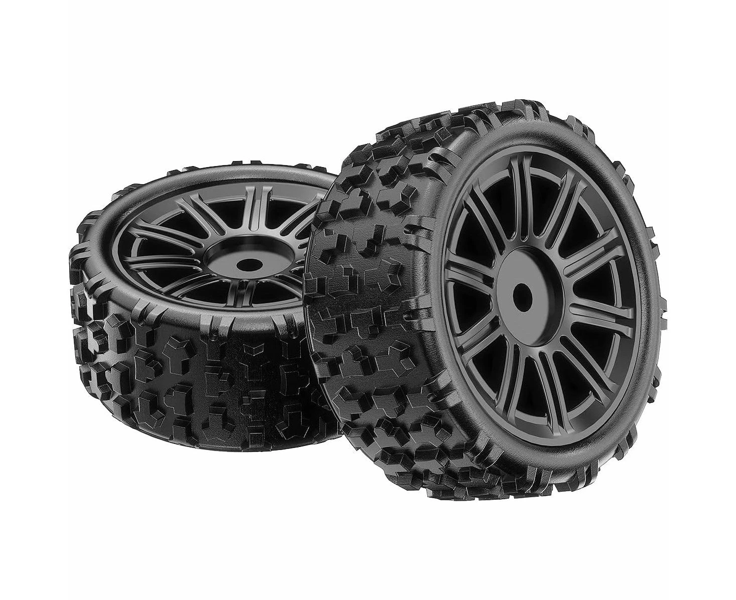 MJX 14301 Tires (TPR) (2pcs) (1415B1)