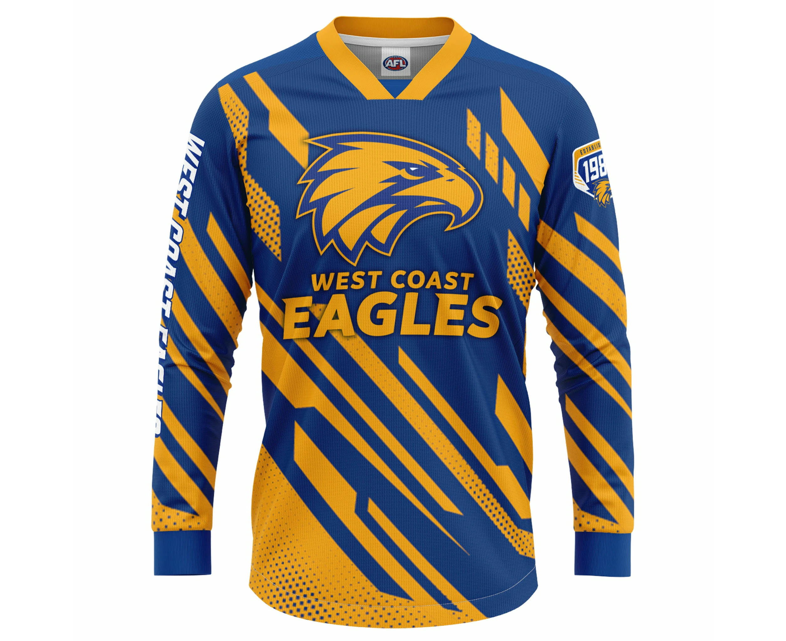 West Coast Eagles AFL Footy Mens Adults Blitz MX Jerseys