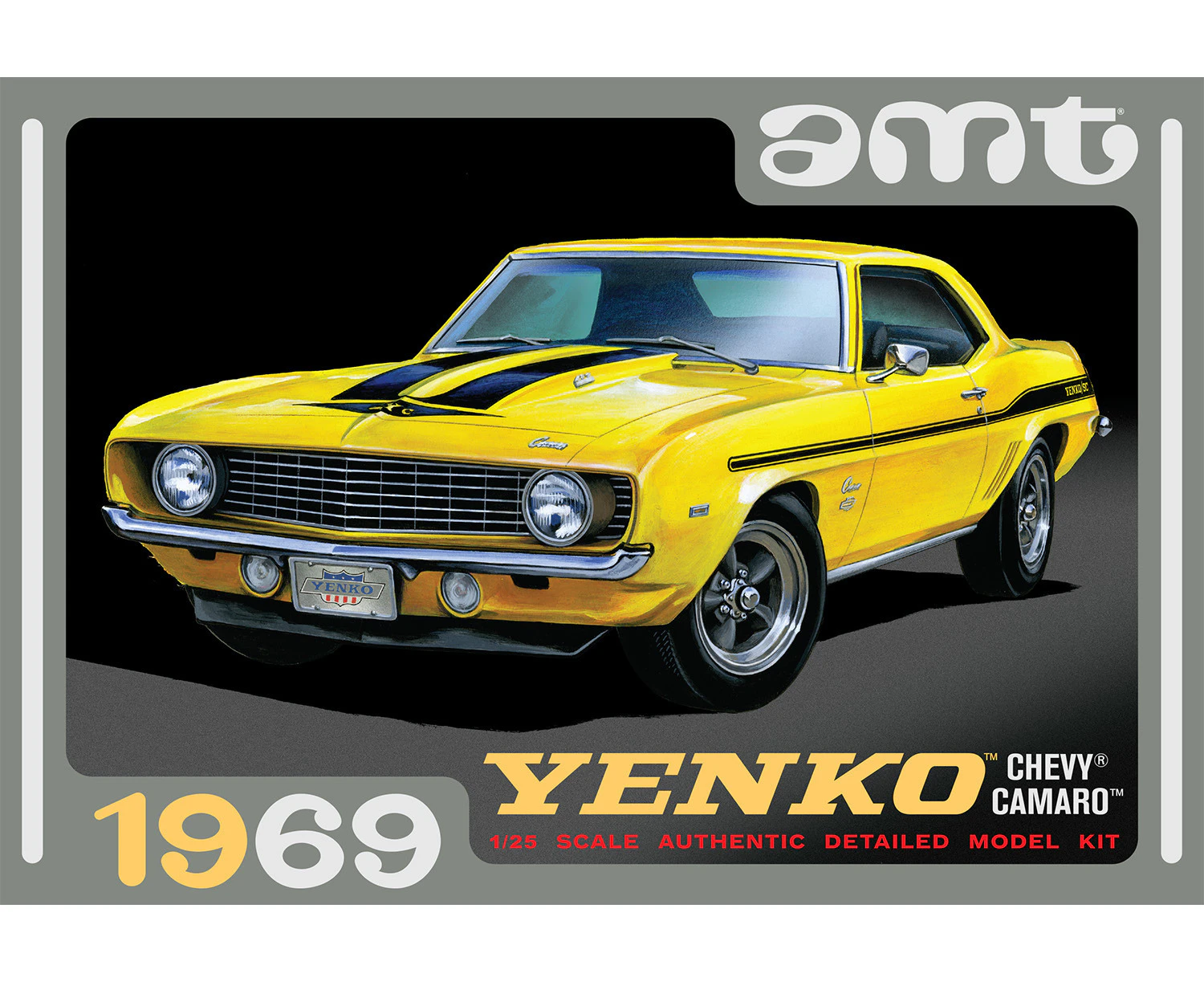 AMT 1/25 1969 Chevy Camaro (Yenko) Plastic Model Kit