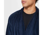 Target Fleece Jacquard Dressing Gown