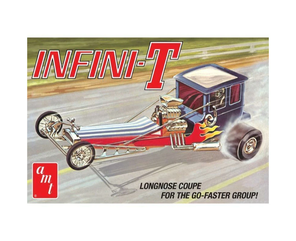 AMT 1/25 Infini-T Custom Dragster Plastic Model Kit