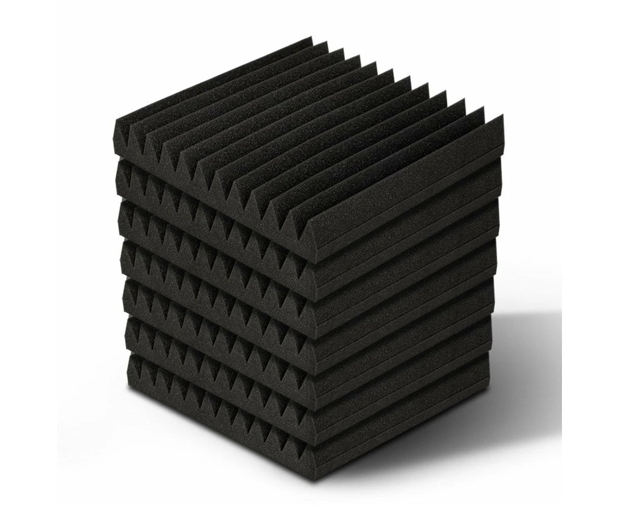 40pcs Acoustic Foam Panels Tiles Studio Sound Absorbtion Wedge 30X30CM