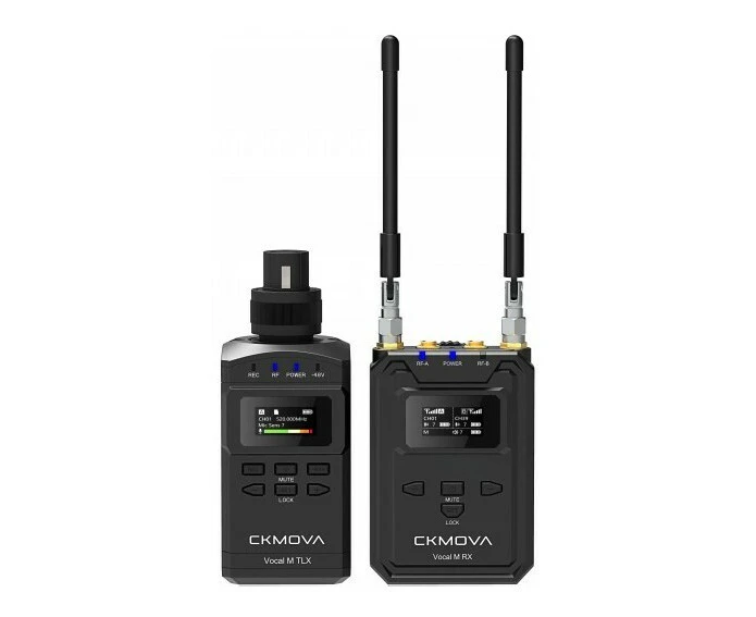 CKMOVA Vocal M V3 Professional UHF Dual-Channel Wireless Microphone 520596 MHz