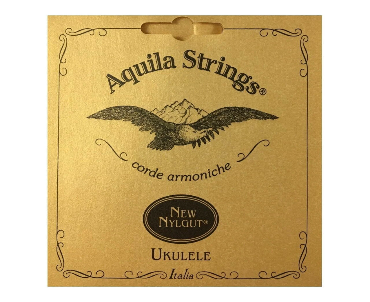 Aquila 8U New Nylgut Low-G Concert Ukulele String Set Wound 4th Made in Italy