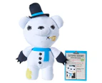 Deddy Bears 12" Christmas Frostpee in Body Bag Plush Toy